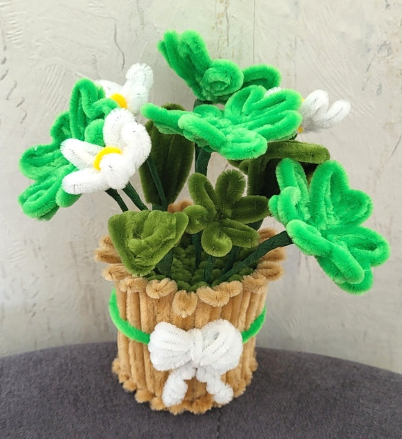 Pot de treffles à 4 feuilles