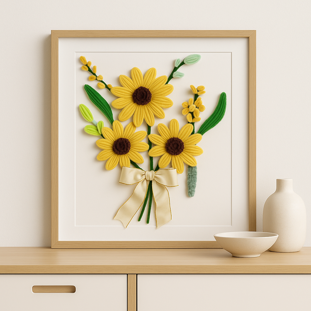 Cadre tournesol